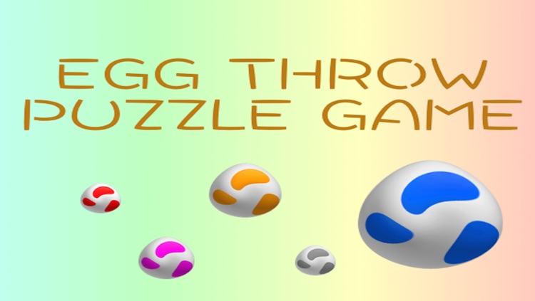 Egg Throw Puzzle Game : Easter Egg