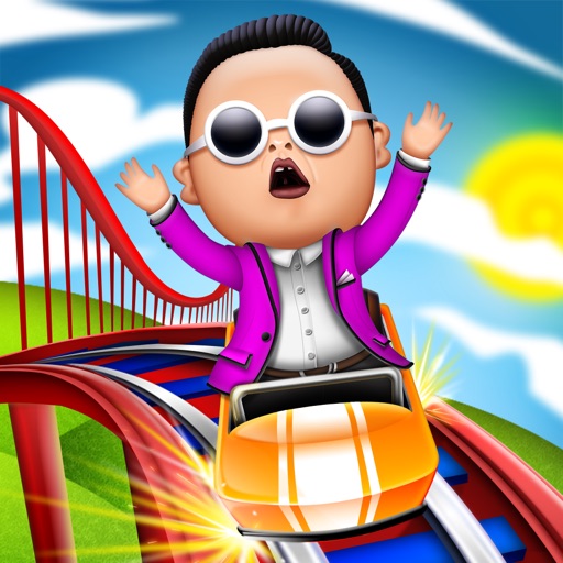 PSY Gentleman Style Rollercoaster Race – Gangnam Edition Racing Game icon