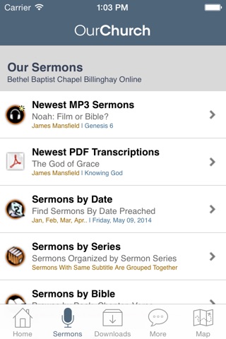 Bethel Baptist Billinghay screenshot 2