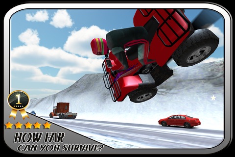 ATV Quadbike Frozen Highway screenshot 2