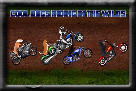 Rolling Wild Dog Motorcycle Race : The Bad to the bone Adventure - Free Edition screenshot 2