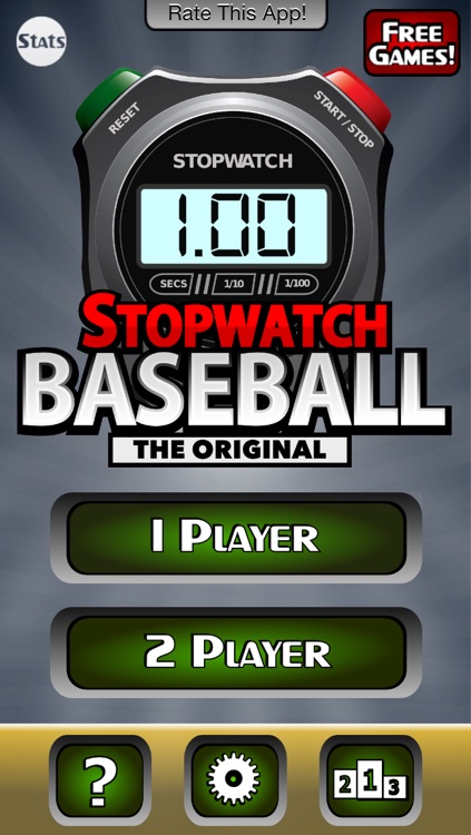Stopwatch Baseball