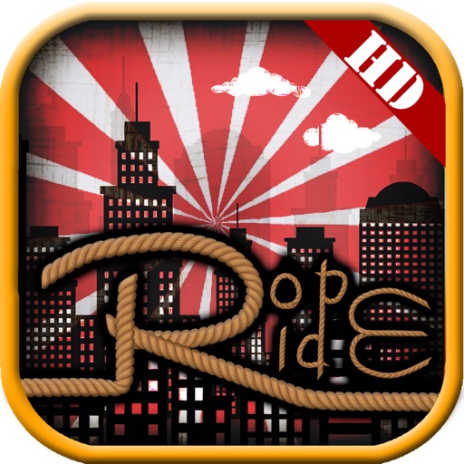 Rope Swing 'n' Fly: Super Ride with Spider in Brooklyn Downtown iOS App