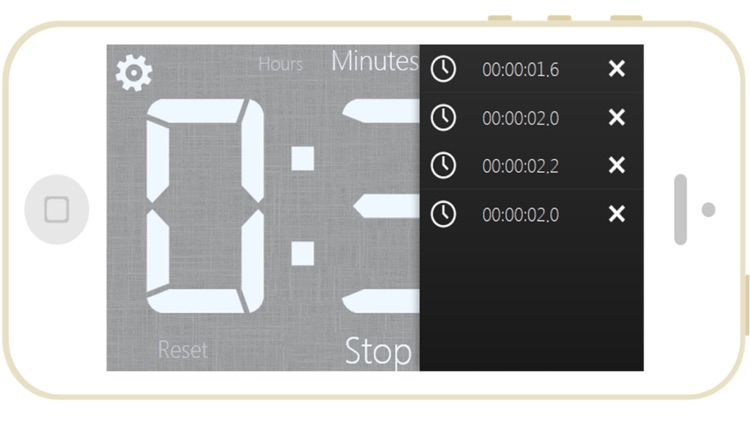 Stopwatch with Big Numbers