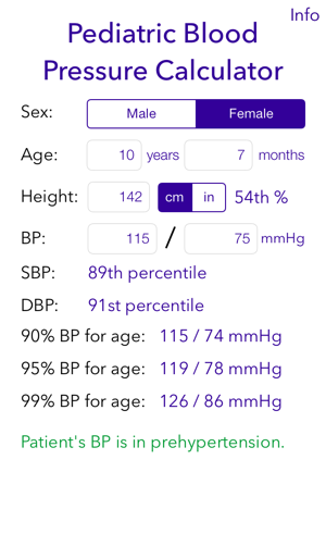 Pediatric BP Calculator(圖2)-速報App