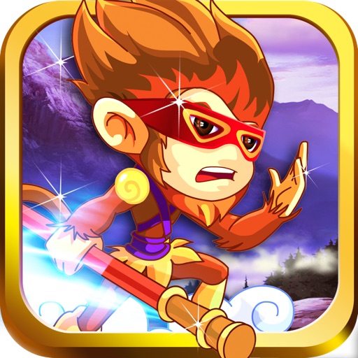 Angry Ninja Chimp Run - Jungle Adventure Icon