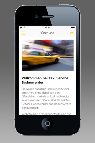 Taxi Service Bodenwerder screenshot 2