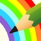 "Happy Paint" is an intellectual education app for young kids
