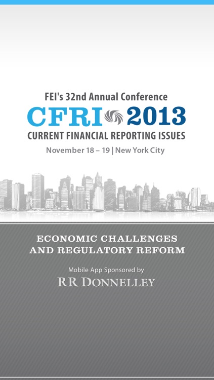 Financial Executives Int'l: CFRI Conference 2013