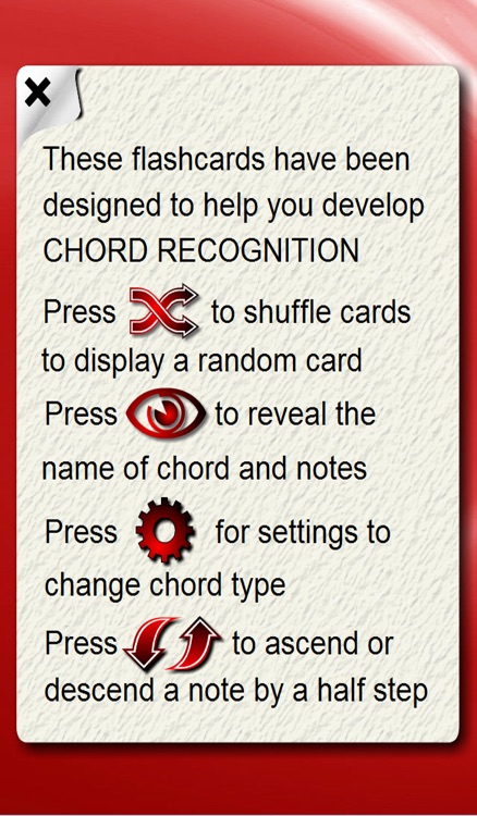 Guitar Chords Flash Cards