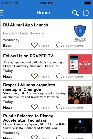 DU Alumni screenshot 2