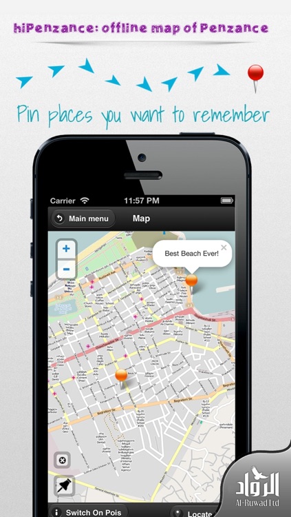 hiPenzance: offline map of Penzance