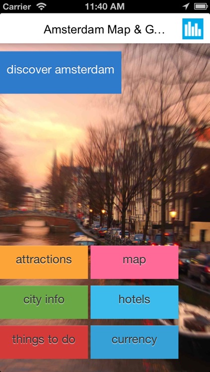 Amsterdam offline map, guide & hotels