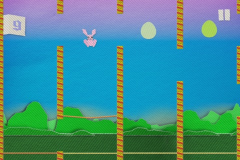 Pink Bouncing Bunny - Eggs Breaking Game screenshot 4