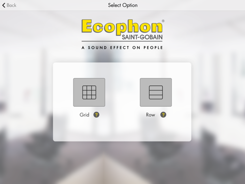 Ecophon Master Matrix screenshot 2