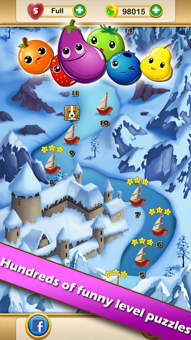 Fruit Heroes - matching 3 game hack tool
