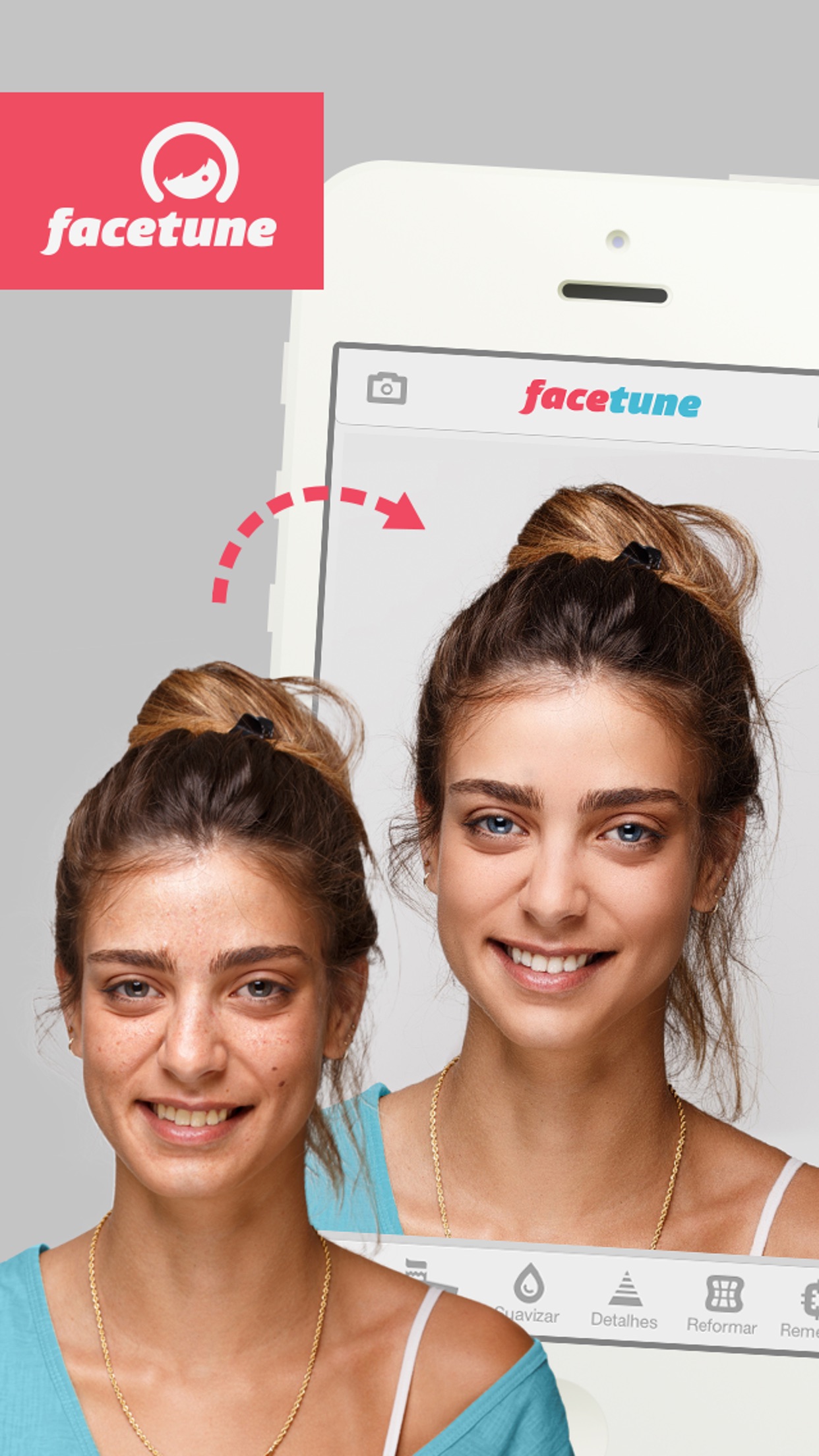 Screenshot do app Facetune