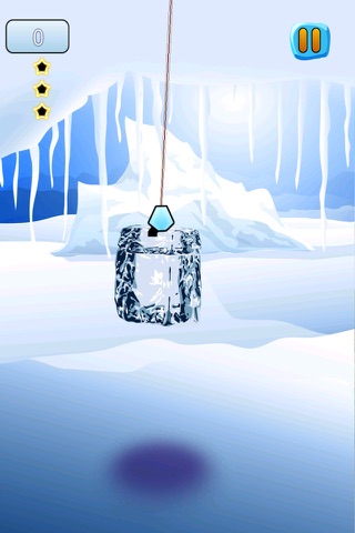 Building A Frozen Wonderland Stack And Freefall - Block Ice Cube Game Free screenshot 2