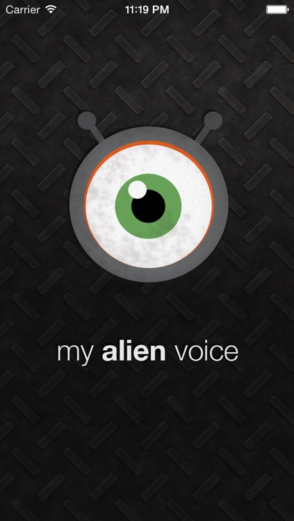 my alien voice