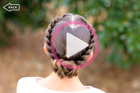 Princess Hairstyles:Video Tutorials - Step by Step Hair Style screenshot 4
