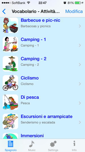 Spagnol - Italian to Spanish Translator and Phrasebook(圖4)-速報App