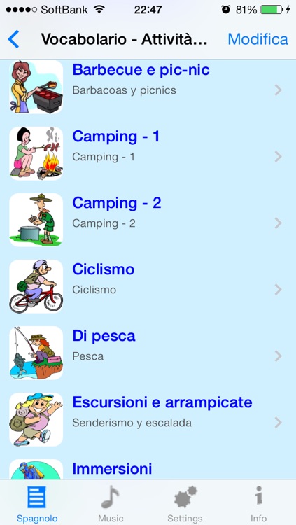 Spagnol - Italian to Spanish Translator and Phrasebook screenshot-3