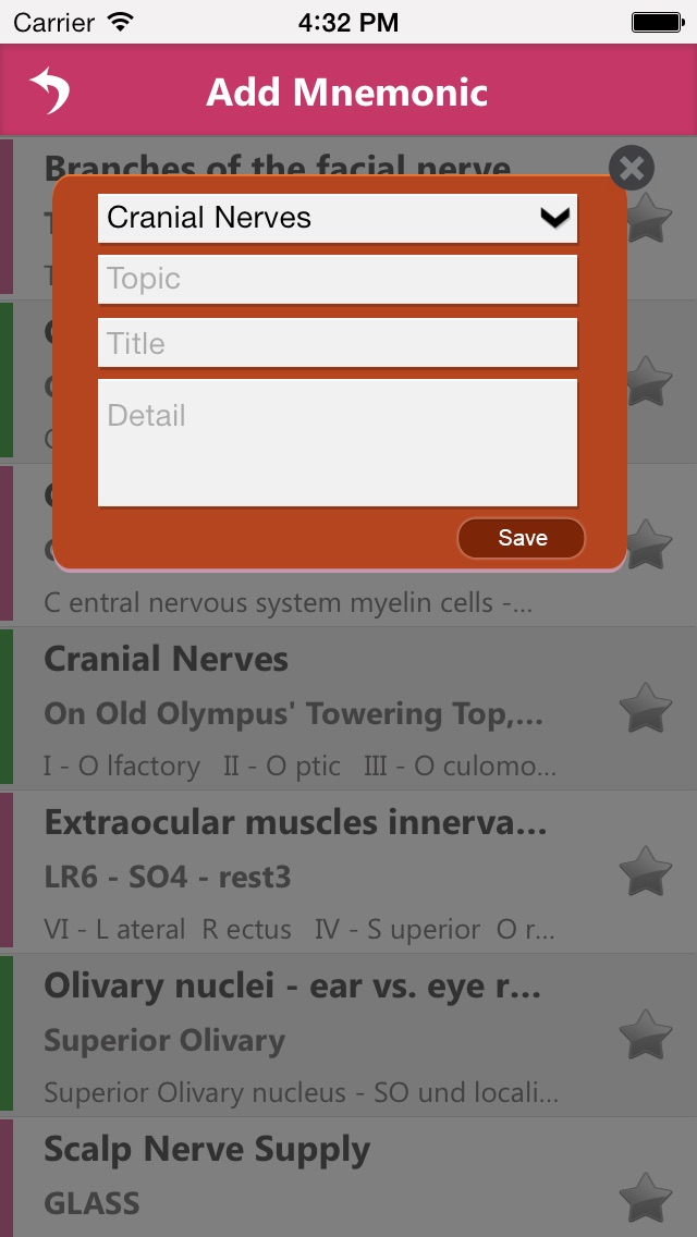 Neurology Mnemonics Anatomy Cranial Nerves Pathology Pharmacology And Seizure Disorder