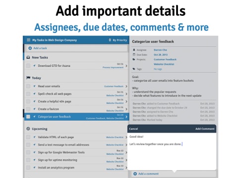 GTD for Asana - Do less. Get more done. screenshot 4