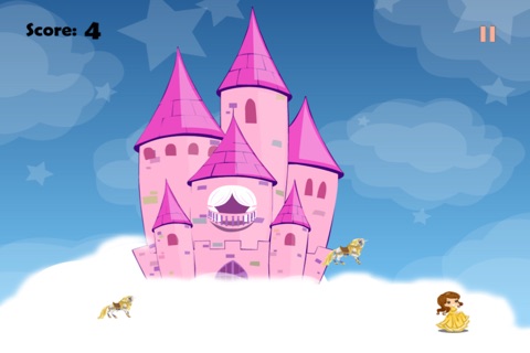 Princess Survival Dash - Unicorn Round Up Attack Free screenshot 4