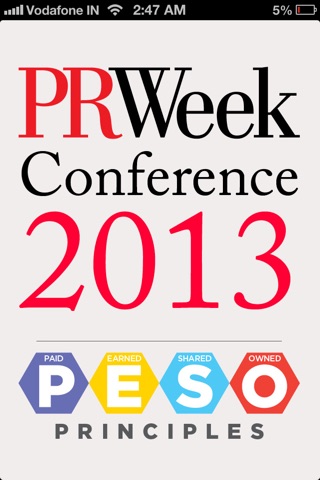 Screenshot of PRWeek Conference