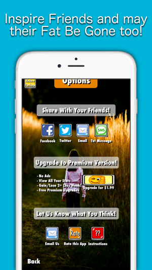 Fat Be Gone ™ - Free Calorie Counter Made Easy!(圖5)-速報App