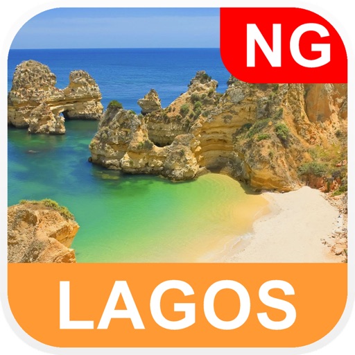 Lagos, Nigeria Offline Map - PLACE STARS