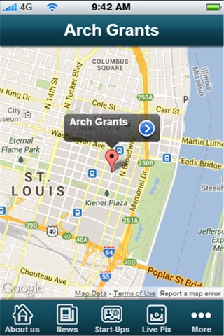 Arch Grants screenshot 2