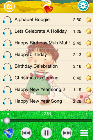 Kids songs, Children song, 英语儿歌 screenshot 3