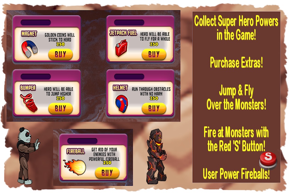 Super Hero Action JetPack Man - Best Super Fun Mega Adventure Race Game screenshot 3