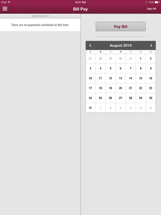 My Bank First United for iPad screenshot-3