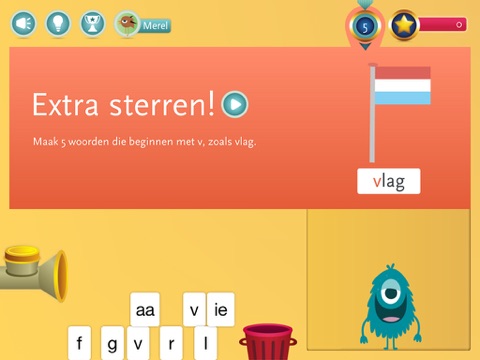 Spelling-app Taal actief screenshot 3