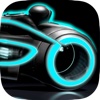 A Neon Race PRO – 3D motorcycle highway lane turbo chase game: multiplayer drive  high  track bike racing