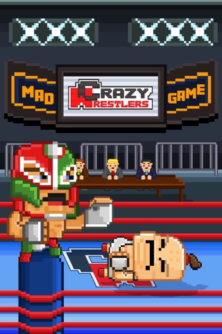 Crazy Wrestlers Game - Free 8-bit Pixel Retro Fight-ing Games screenshot 2