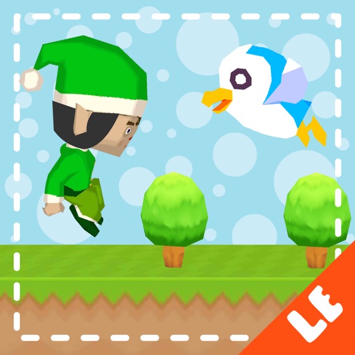 Jump Jump Elf: Platformer Game - Light Edition iOS App