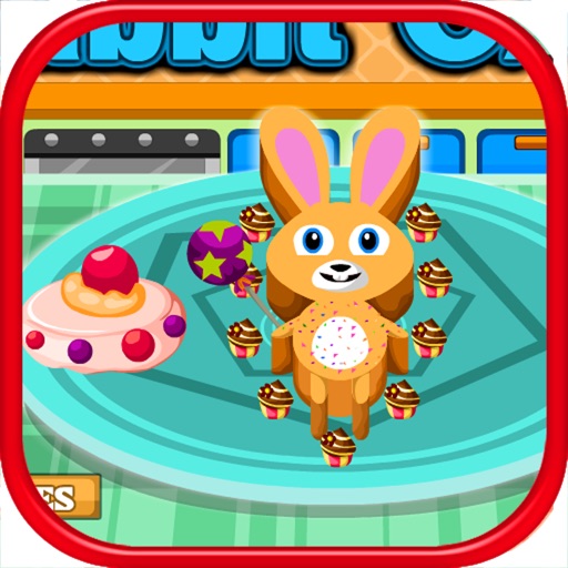 Rabbit Cake Cooking Game icon