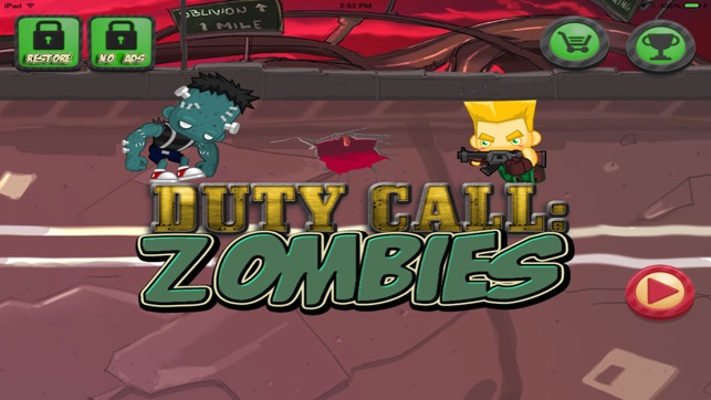 Duty Call: Zombies FREE