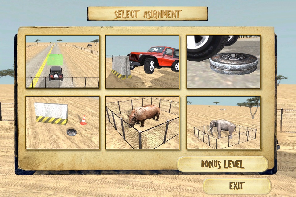 Safari 4X4 Driving Simulator : Game Ranger in Training screenshot 4