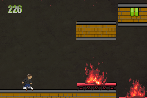 Dual Gravity: Fire Skate-r Free Falls screenshot 3