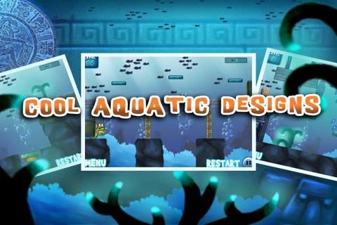 Aquatic Escape Lite screenshot 2