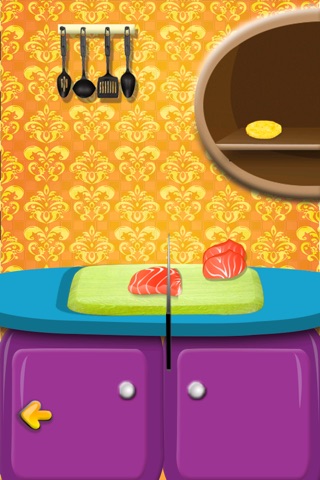 Sushi Maker – Girls Kids Teens & family free Game – For lovers of Japanese food, cupcakes, ice cream cakes, pancakes, Asian foods, candies, hotdogs, pizzas, hamburgers & ice pops screenshot 2