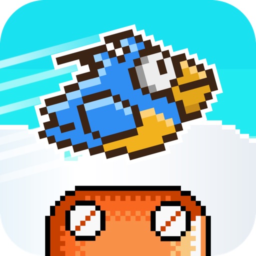 Blue Bird (Bloubird) - Flappy Tiny Hero Wings King Evolution : Go Escape Early 2! icon