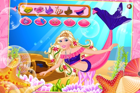 Mermaid Dressup&Makeup screenshot 4