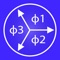 Calculate from three phase values to symmetrical components values or vice versa