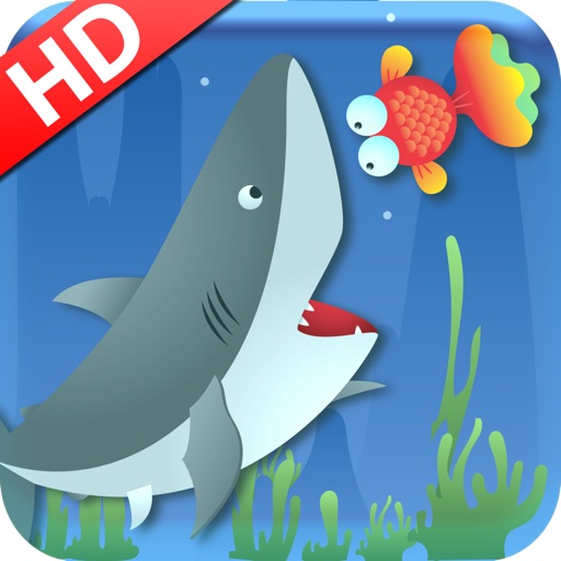 Splashy Shark - Flying Bird Fish with Splashy Wings HD icon